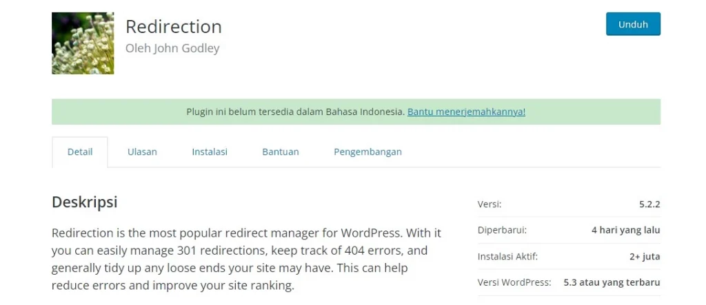 Redirections - Plugin WordPress