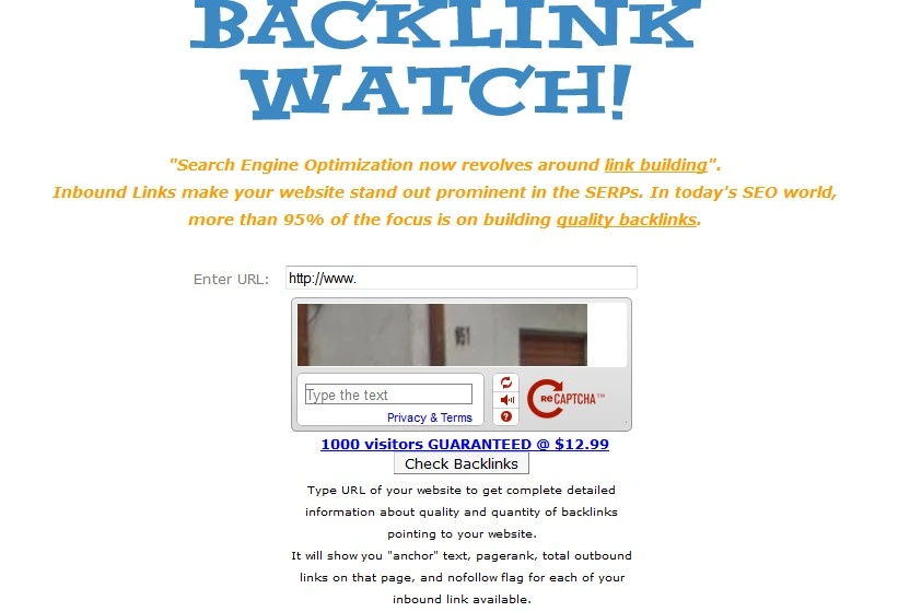 Backlink Watch Backlink Checker